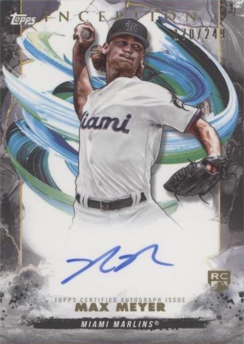 2023 Topps Inception - Max Meyer #BRES-MM - 1 of 1