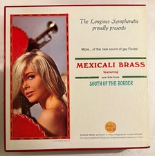 THE MEXICALI BRASS – SOUTH OF THE BORDER - LONGINES VINYL 5XLP BLACK - VG+ - A4