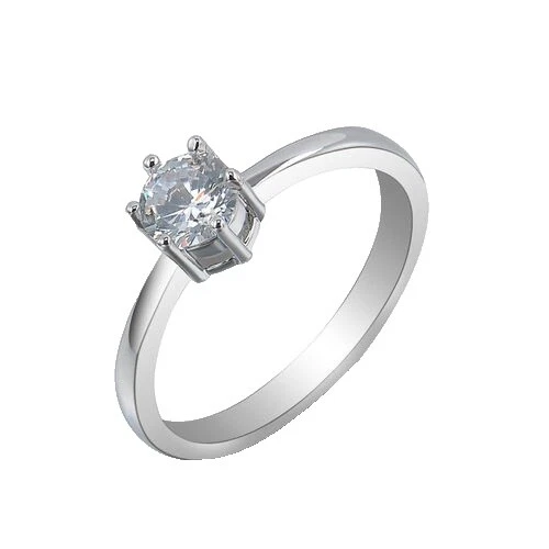 Модные кольца покрытые белым золотом обручальные сапфиры