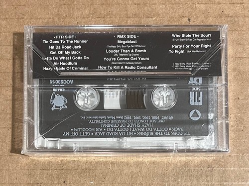 Public Enemy - Greatest Misses RARE promo advance cassette '92 (SEALED) - Picture 2 of 3