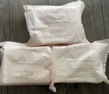 Mary Kay Disposable Facial Cloths ~ 3 Packs of 30 Each ~ NEW SEALED