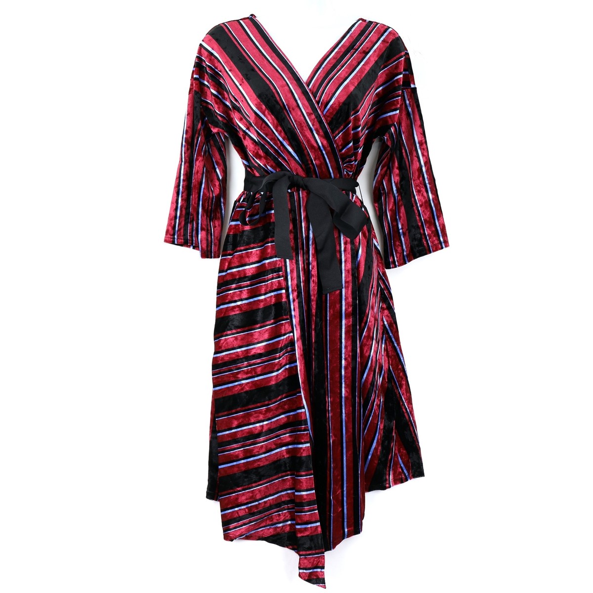 asymmetrical dress petite Solid Ruffle Dress Black / 10 main image 0