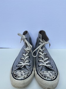 snakeskin high top converse