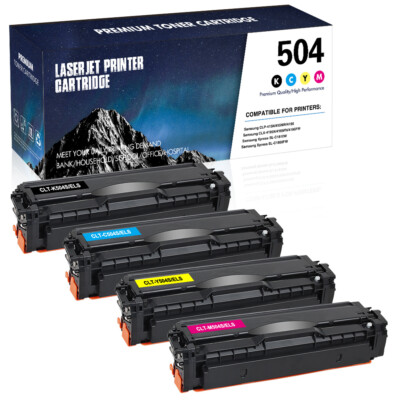 4x XXL TONER für SAMSUNG Xpress C1810 FW C1810W C1860FW CLP-415NW  CLX 4195 N