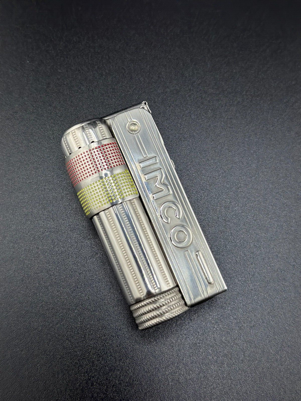 Vintage  Trench Lighter 6800 Red Logo