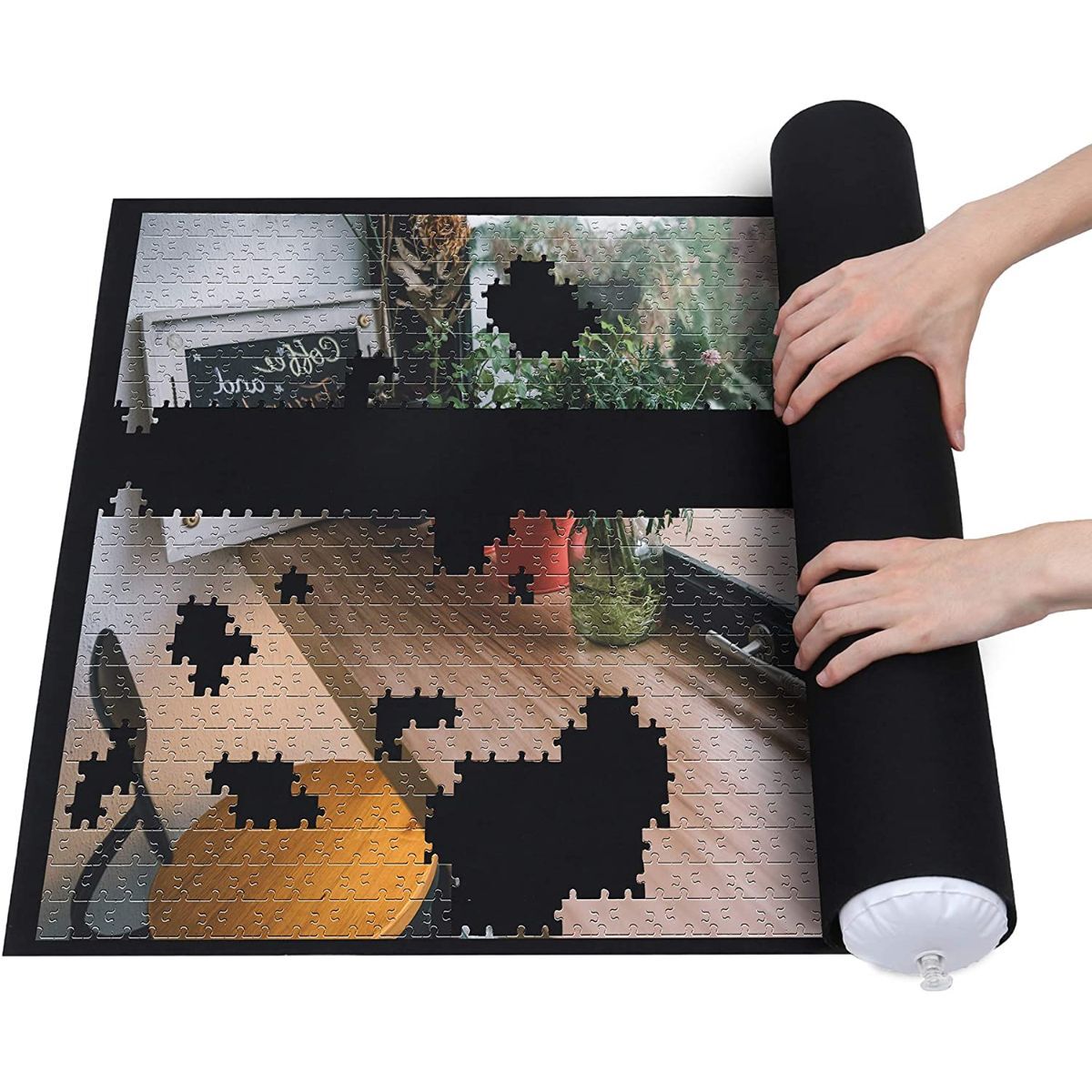 Giant Puzzle RollUp Mat Jigsaw Jumbo Large Fun Game Easy Storage 1500
