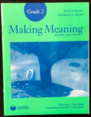 2nd - Making Meaning - ASSESSMENT RESOURCE BOOK  (2008, Second Edition)
