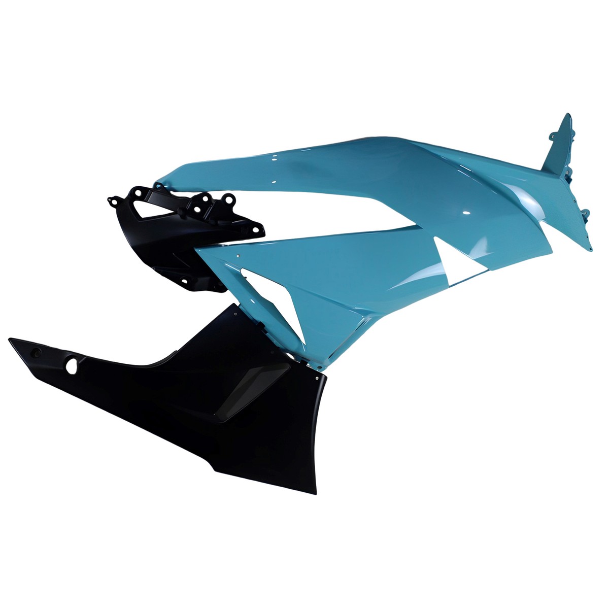 Blue Black Fairing Kit for Kawasaki Ninja ZX6R 2009 - 2012