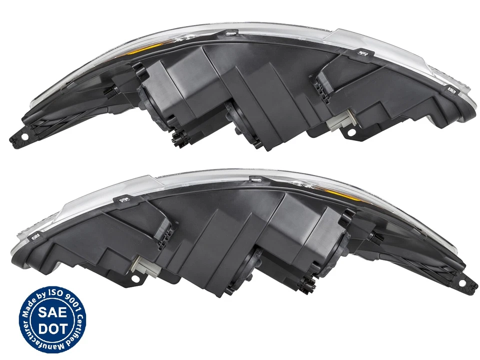 Faro delantero Ford Fiesta 2011 2012 2013 paquete sin apariencia pasajero conductor par Foto 2 de 4