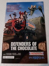 2000 Print  AD Mars Inc. - 3 Musketeers Candy Bar - Defenders Of The Chocolate 