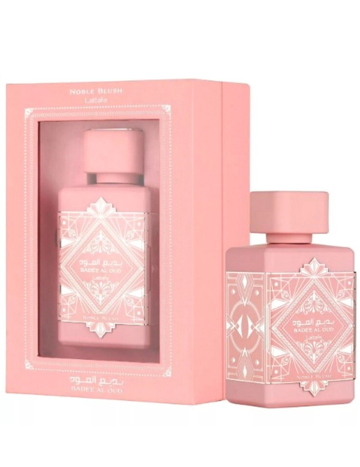 Lattafa Perfume Badee al Oud Noble Blush Damen Eau de Parfum 100 ml.