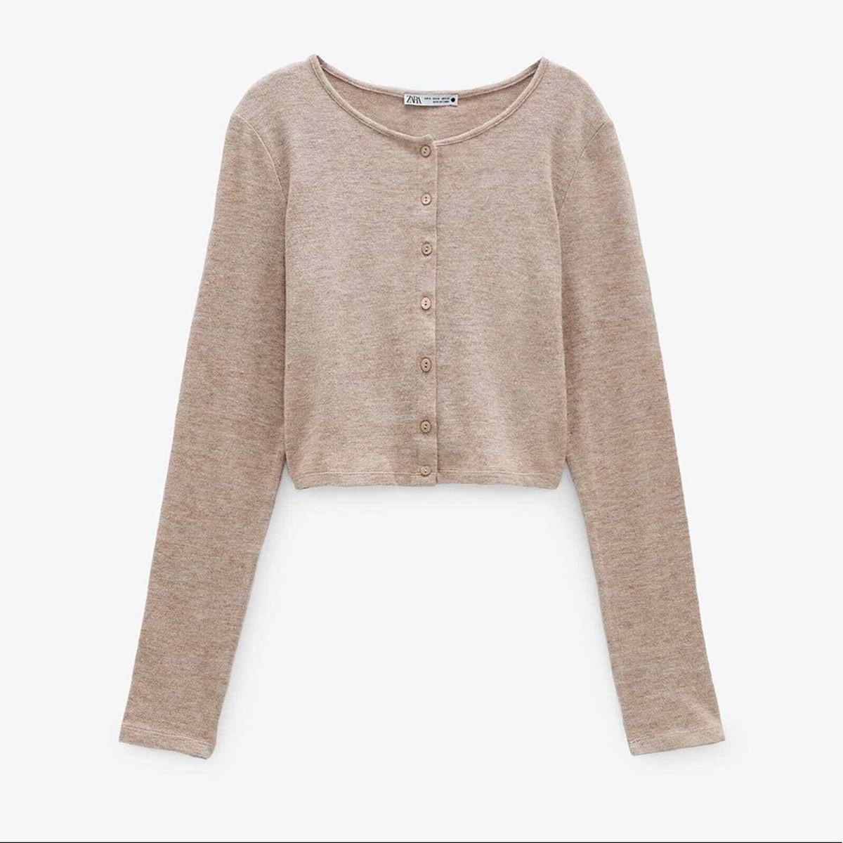 Deuxieme Classe　Co/Si Cropped Cardigan Deuxieme Classe Co/Si Cropped Cardigan
