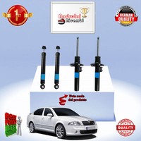 Set 4 StoßDäMpfer Vorderseite + Heck Skoda Octavia 1.4 59KW 80CV Von 2004-> A106