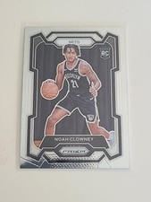Noah Clowney Rookie Card 2023-24 Prizm Card #165 Brooklyn Nets