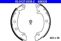Bremsbacken Renault Megane 1.4-2.0 96-02