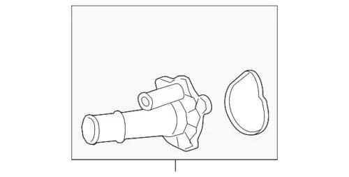 Unidad termostática original Ford Lincoln 2013-2019 Fusion Taurus MKT MKC CJ5Z-8575-A Foto 3 de 4