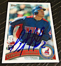 Ezequiel Carrera - 2011 Topps Update Rookie Signed Autograph Auto Card #US-169