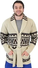 Starsky & Hutch Paul Michael Glaser Costume Cardigan Sweater for Cosplay Parties