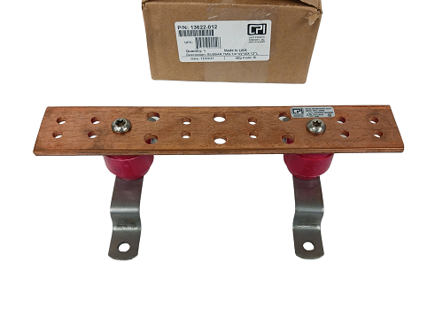 NEU Chatsworth 13622-012 12"" TGB ERDUNG SAMMELSCHIENEN-KIT MIT HARDWARE, 2"" BX1/4"" HX12L - Bild 1 von 4