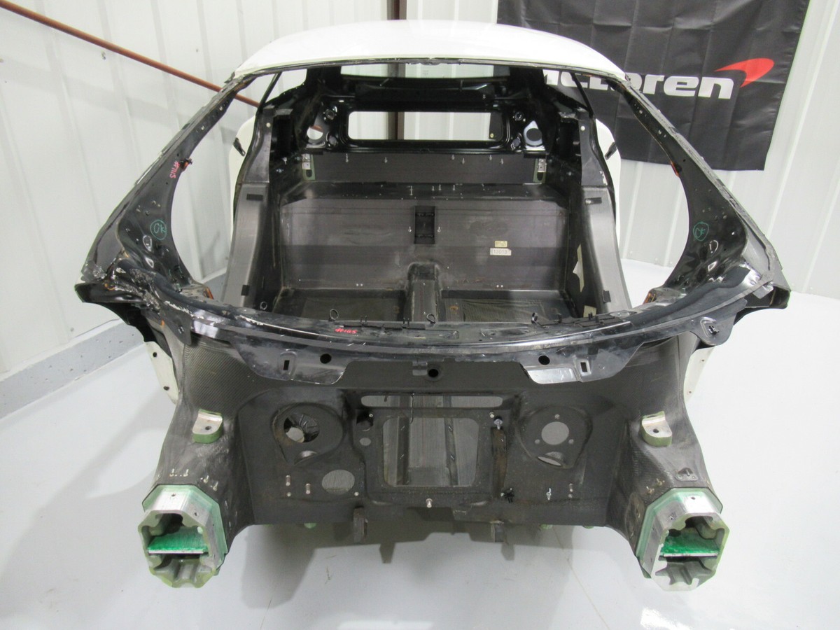 2016 16 MCLAREN 570S CHASSIS TUB MAIN FRAME SHELL COCKPIT DAMAGE
