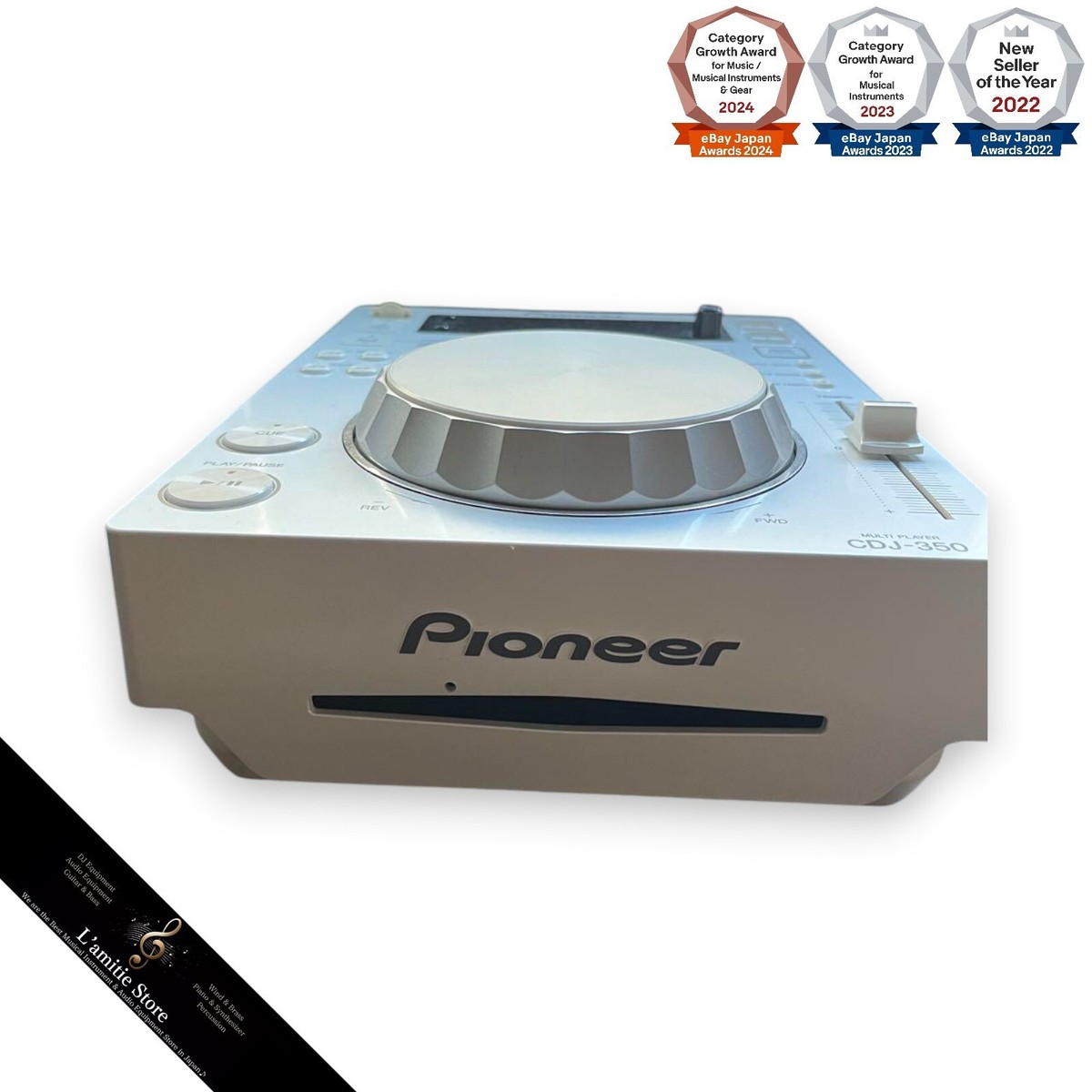 Pair 2x Pioneer CDJ-350 DJ Multi Player Digital Turntable CD Pair 2x Pioneer CDJ-350 DJ Multi Player Digital Turntable CD