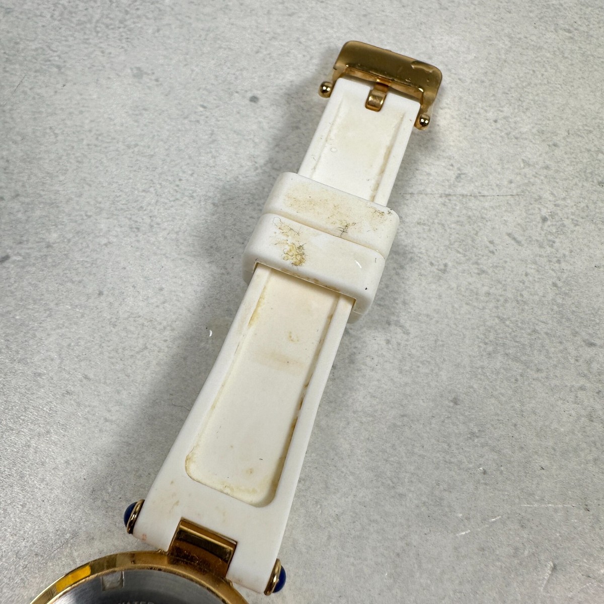 Invicta Watch Womens 32mm Bolt Gold Tone White Rubber Band  display picture 1