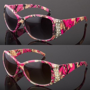 pink camouflage sunglasses