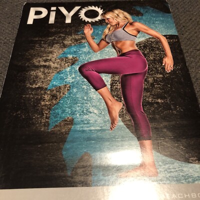 Beachbody PIYO (3-DVD Disc Set) Home Fitness Workout  w/Eating Plan Booklet