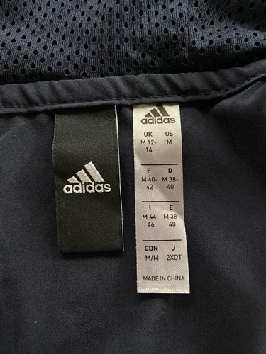 Adidas RN# 88387 CA# 40312 Blue Warm-Up Track Jacket Men\u0026#039;s Medium |  eBay