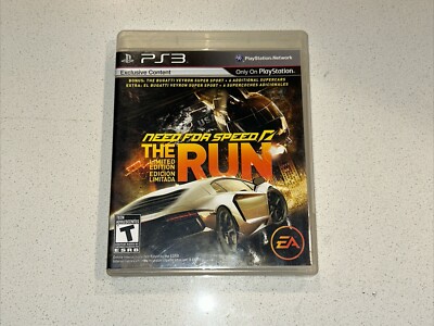 Need for Speed: The Run Limited Edition Playstation 3 (2011) Complete - CIB