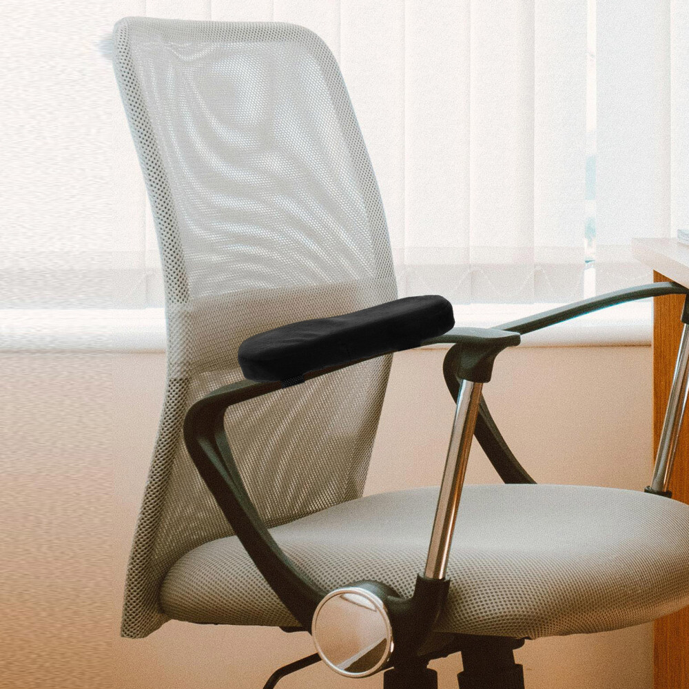 2 Pcs Ergonomic Chair Cushion Memory Foam Arm Pads Armchair Covers