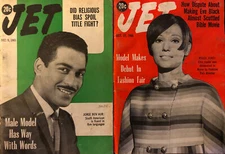 Muhammad Ali Religious Bias/ Black Eve Bible Movie 1965-66 JET Magazine Lot of 2