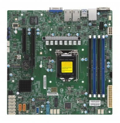  Supermicro X11SCH-F LGA-1151 Intel C2 Micro ATX Server MotherboardFULL WARRANTY