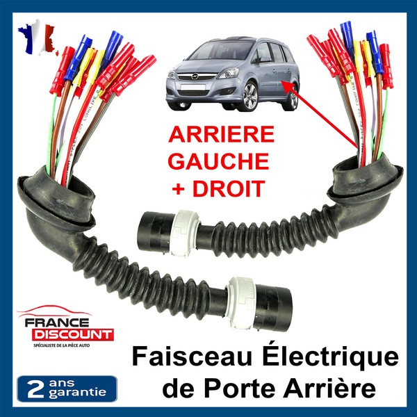 2 Reparatursatz FüR TüR Hinter Links+Recht FüR Opel Zafira B 13158679-image