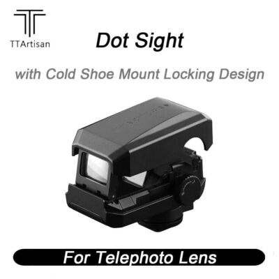 TTArtisan Camera Dot Sight w/ Cold Shoe for Super-Telephoto Photography Shooting