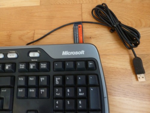 Clavier ergonomique Microsoft Natural 4000 v 1.0 USB QWERTZ, avec fonctions supplémentaires - Photo 2/7