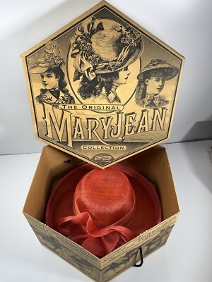Vintage Mary Jean Collections Hat Box w/hat il_fullxfull.6898019370_dros.jpg main image 2