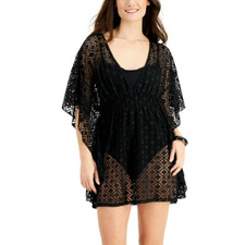 Miken Juniors Crochet Cover-Up Black SZ XS