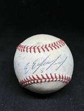NEW YORK METS EDUARDO ESCOBAR SIGNED BASEBALL AUTHENTIC AUTOGRAPH