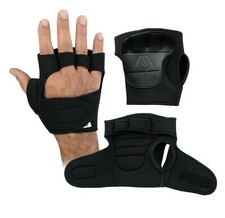 WEIGHT LIFTING GLOVES HALF FINGERS GLOVES PALM PROTECTION SUPPORT FITNESS GLOVES