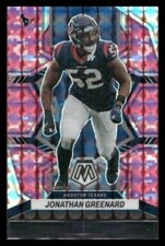 2022 Panini Mosaic #80 Jonathan Greenard Mosaic Camo Pink Houston Texans