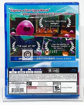 Slime Rancher: Deluxe Edition - PS4 - Brand new, Factory Sealed  811949032249