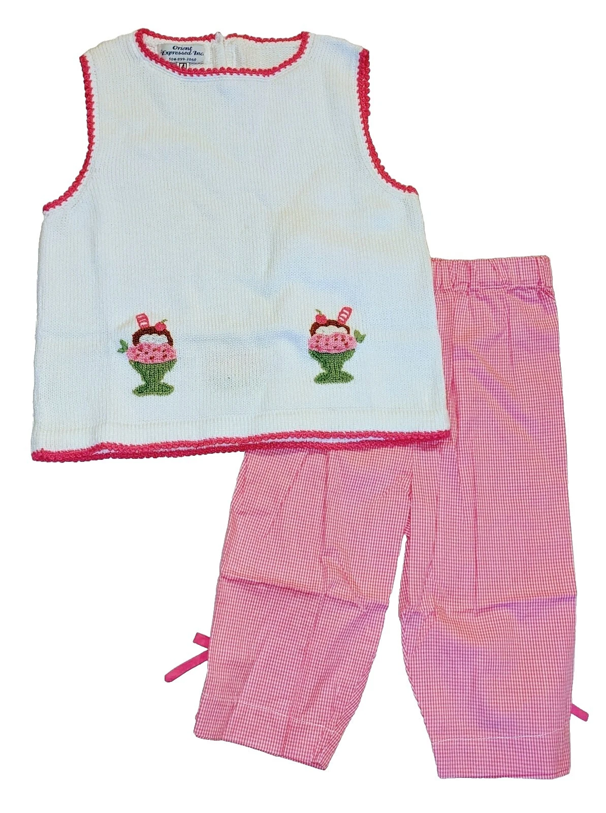 Talla 4 100% Algodón trajes y conjuntos para Niñas