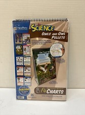 NewPath Learning Owls and Owl Pellets Laminated Learning Flip Chart, Double Side