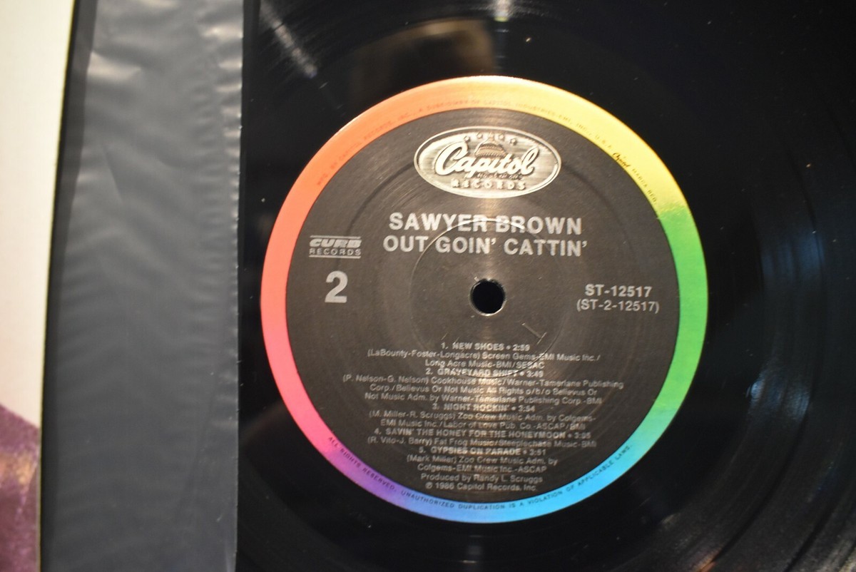Sawyer Brown 'Out Goin' Cattin' LP | eBay