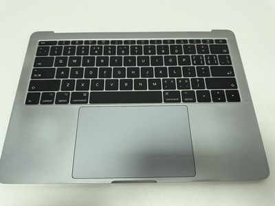 MacBook Pro 13'' 2017 2016 A1708 Handauflage Top Case Tastatur Akku SP Grau