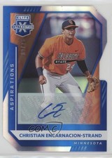 2021 Panini Elite Extra Edition 9/76 Christian Encarnacion-Strand #128 Auto 06z2