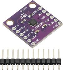 MLX90393 Digital 3D Hall Sensor Module Three Displacement Angle Rotate Position