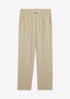 Stretch-Chinohose Gr. 36 Beige Damenhose Freizeit-Pants Neu