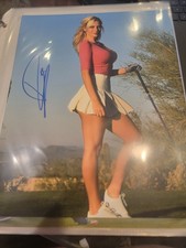 Paige Spiranac SEXY Autographed Signed LPGA Golf 8x10